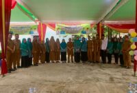 Team penilai dari kota Palembang Arpasah bersama Team penggerak PKK kecamatan, kelurahan,kader posyandu dan perwakilan Puskesmas, Palembang (03/05/2025)