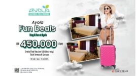 Ayola Sentosa Hotel Palembang Tawarkan Ayola Fun Deals Hanya 450 Rb saja