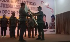 Mahmud Lantik Chaidir sebagai Ketua DPD PJS Aceh