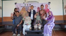Podcast Kolaborasi Lintas Sektoral di Cafe Kawan Ngopi Jl. Srijaya Kec. Alang-alang Lebar Kota Palembang 
