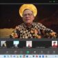 Ketua Dewan Pers, Prof Kamaruddin Hidayat saat memberikan sambutan dan menutup Munas II PJS dan Seminar Nasional di Kota Palu, Selasa (15/07/2025).